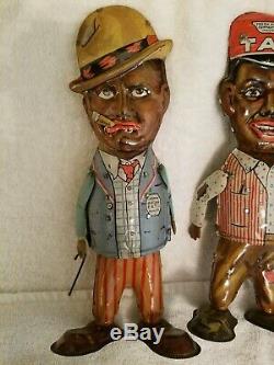 VINTAGE Tin Windup Amos & Andy 1930's YOU GET BOTH AND BOTH ARE WORKING