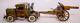 VINTAGE VERY RARE PRE-WAR TIPPCO ARMY TRUCK WithSOLDIERS TOWING A HOWITZER