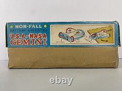 VTG 1960s Modern Toys USA NASA GEMINI Astronaut Tin Battery Op Toy Japan IN BOX