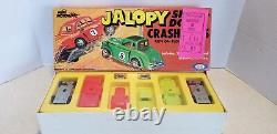 VTG 1970 Ideal Mini Motorific Jalopy Show-Down Crash Cars NIB (Sealed) Shelf C5
