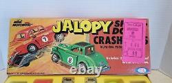 VTG 1970 Ideal Mini Motorific Jalopy Show-Down Crash Cars NIB (Sealed) Shelf C5