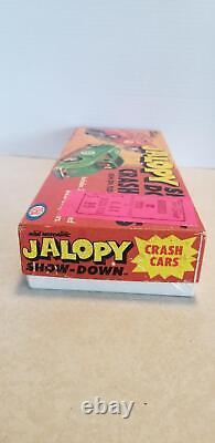 VTG 1970 Ideal Mini Motorific Jalopy Show-Down Crash Cars NIB (Sealed) Shelf C5