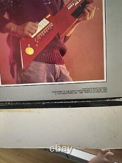 VTG 1990 Tyco HOT KEYZ Red Keytar Electric Musical Synthesizer New Opened Box