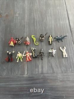 VTG 70's Movie Monster Toy Lot From K Brand Demon Grim Reaper Vampire Warewolf