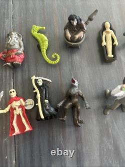 VTG 70's Movie Monster Toy Lot From K Brand Demon Grim Reaper Vampire Warewolf