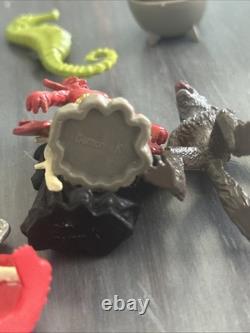 VTG 70's Movie Monster Toy Lot From K Brand Demon Grim Reaper Vampire Warewolf