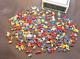VTG Cracker Jack Plastic Metal GUMBALL CHARM Toy Prize Mixed Huge Lot of 200+