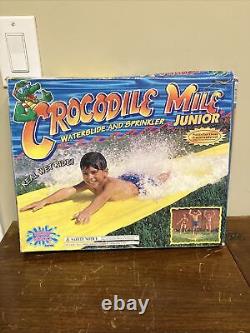 VTG Crocodile Mile Junior Water slide And Sprinkler 1990's NOS NIB FACT SEALED