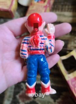 VTG Lot 5 Howdy Doody Toy Character Figures withoriginal boxes & 2 Wallets Western