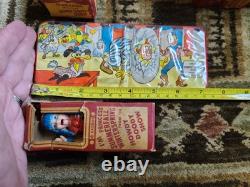 VTG Lot 5 Howdy Doody Toy Character Figures withoriginal boxes & 2 Wallets Western