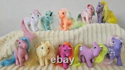 VTG My Little Pony Lot of 10 G1 1983-'84-'85-'87. Hong Kong with1 Totsy Fakie