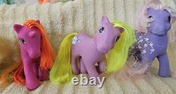 VTG My Little Pony Lot of 10 G1 1983-'84-'85-'87. Hong Kong with1 Totsy Fakie