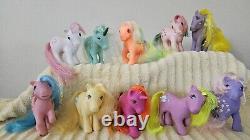 VTG My Little Pony Lot of 10 G1 1983-'84-'85-'87. Hong Kong with1 Totsy Fakie