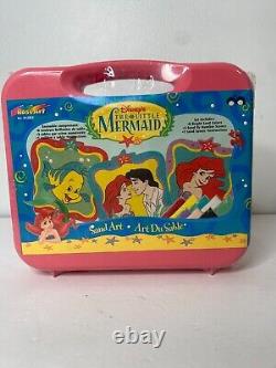 VTG RoseArt The Little Mermaid 90's Disney 1997 Sand Art Box Kit Made in USA New
