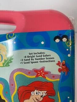 VTG RoseArt The Little Mermaid 90's Disney 1997 Sand Art Box Kit Made in USA New