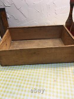 Very Rare Mid 1800's British Victorian Parlor Bowling Set all Original with Box