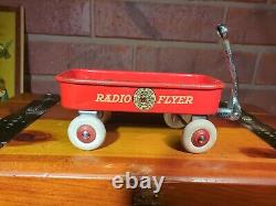 Very Rare Vintage Antique Radio Flyer Miniature Wagon Toy Salesman Sample 1930s