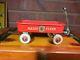 Very Rare Vintage Antique Radio Flyer Miniature Wagon Toy Salesman Sample 1930s