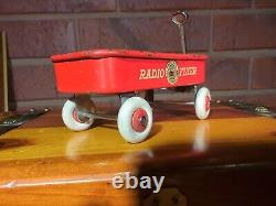 Very Rare Vintage Antique Radio Flyer Miniature Wagon Toy Salesman Sample 1930s