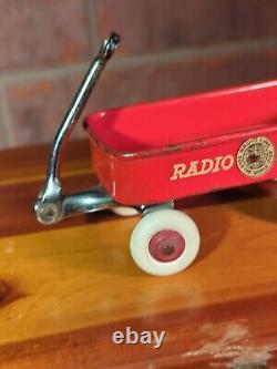 Very Rare Vintage Antique Radio Flyer Miniature Wagon Toy Salesman Sample 1930s