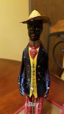 Vintage 1912 Lehman Windup Alabama Jigger toy