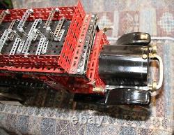 Vintage 1920's A. C. Gilbert Assembled Erector Double Decker Bus 26 x 11