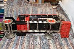 Vintage 1920's A. C. Gilbert Assembled Erector Double Decker Bus 26 x 11
