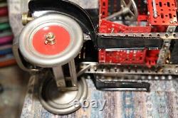 Vintage 1920's A. C. Gilbert Assembled Erector Double Decker Bus 26 x 11