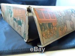 Vintage 1927 Marx Pinched Wind-up Tin Lithographed Toy Withbox