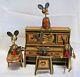 Vintage 1929 Wind up Marx Toy-Marx Merrymakers-Mice On Piano-Tin wind Up Toy