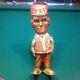 Vintage 1930's Amos Tin Wind Up Walker Toy RARE Excellent Condition Works Good