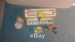 Vintage 1930's LIL Abner Tin Wind Up Piano Band