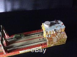 Vintage 1930's Lincoln tunnel tin toy by UNIQUE ART MFG. INC USA, WIND UP