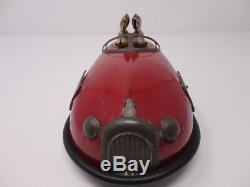 Vintage 1930's Lindstrom Skeeter Bug Tin Wind Up Bumper Car
