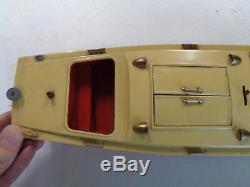 Vintage 1930's Lionel Prewar Tin Wind-up Boat Hj49 Vintage Rare Toy