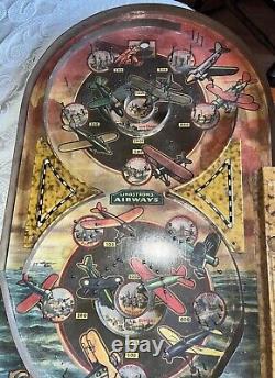 Vintage 1934 Lindstrom's Airways Bagatelle Pinball Game