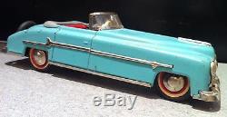 Vintage 1940's 1950's PACKARD RARE German Tin Metal US ZONE GERMANY TIN WIND UP