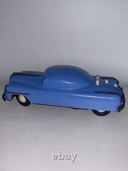 Vintage 1940s BELCO LUX Plastic Key Wind Push Button Car Toy Futuristic GERMANY