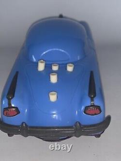 Vintage 1940s BELCO LUX Plastic Key Wind Push Button Car Toy Futuristic GERMANY