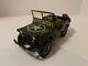 Vintage 1950`s Arnold USA Military police Jeep 2500 tin toy US Zone Germany