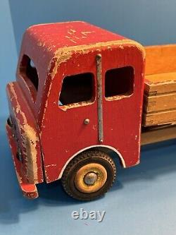 Vintage 1950's BIGGE Germany Wooden Toy Truck 17
