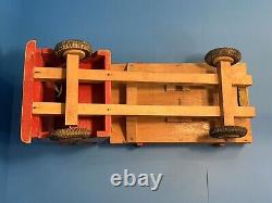 Vintage 1950's BIGGE Germany Wooden Toy Truck 17