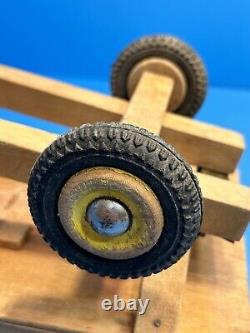 Vintage 1950's BIGGE Germany Wooden Toy Truck 17