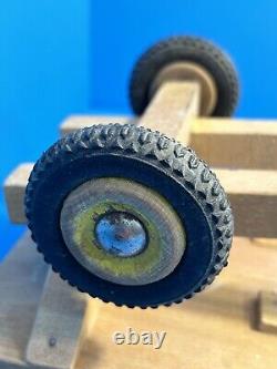 Vintage 1950's BIGGE Germany Wooden Toy Truck 17