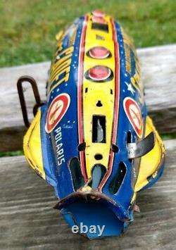 Vintage 1950's Tom Corbett Space Cadet Marx Polaris Wind Up, Works