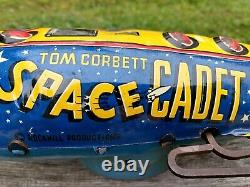 Vintage 1950's Tom Corbett Space Cadet Marx Polaris Wind Up, Works