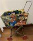 Vintage 1950s Childs Gong Bell Mfg. Co. Toy Shopping Cart
