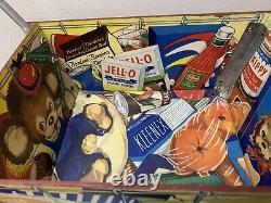 Vintage 1950s Childs Gong Bell Mfg. Co. Toy Shopping Cart