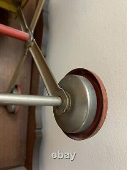 Vintage 1950s Childs Gong Bell Mfg. Co. Toy Shopping Cart