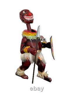 Vintage 1956 TPS Pango Pango African Dancer with Original Box Rare Toy
